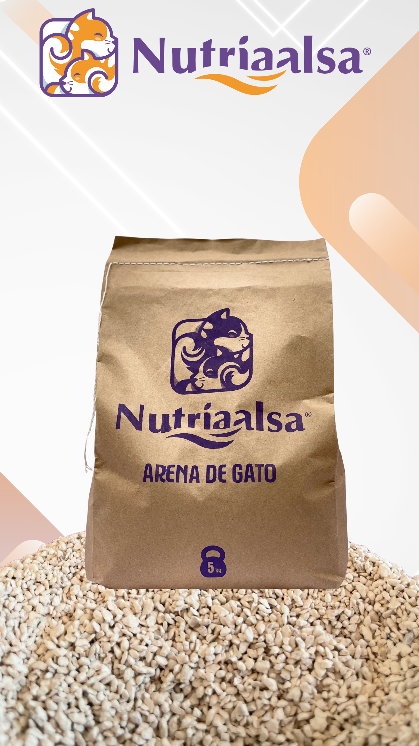 Arena para Gatos ¡NO Aglutinante! Nutriaalsa