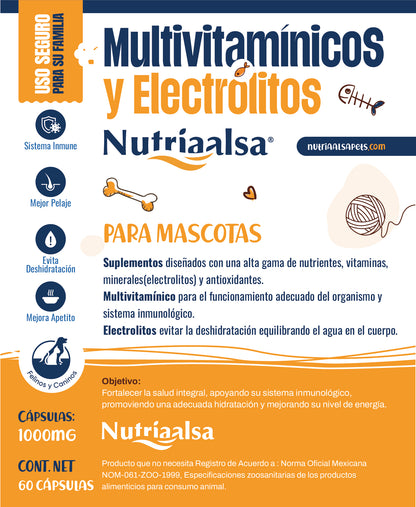 Multivitaminico para Perros y Gatos