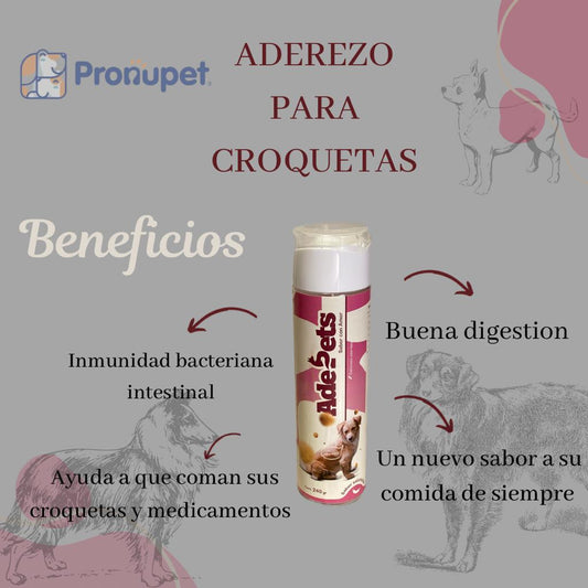 ADEPETS - Aderezo sabor salchicha - 240 g